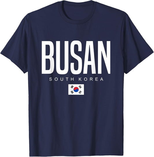 Busan South Korea T-Shirt - T-Shirt | Navy