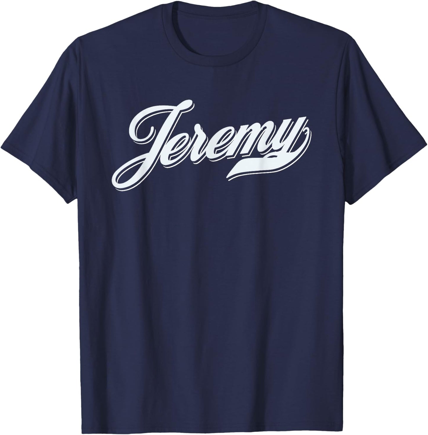 Man Boys Funny Gift Humour Name For Jeremy , Black, S T-Shirt - T-Shirt | Navy