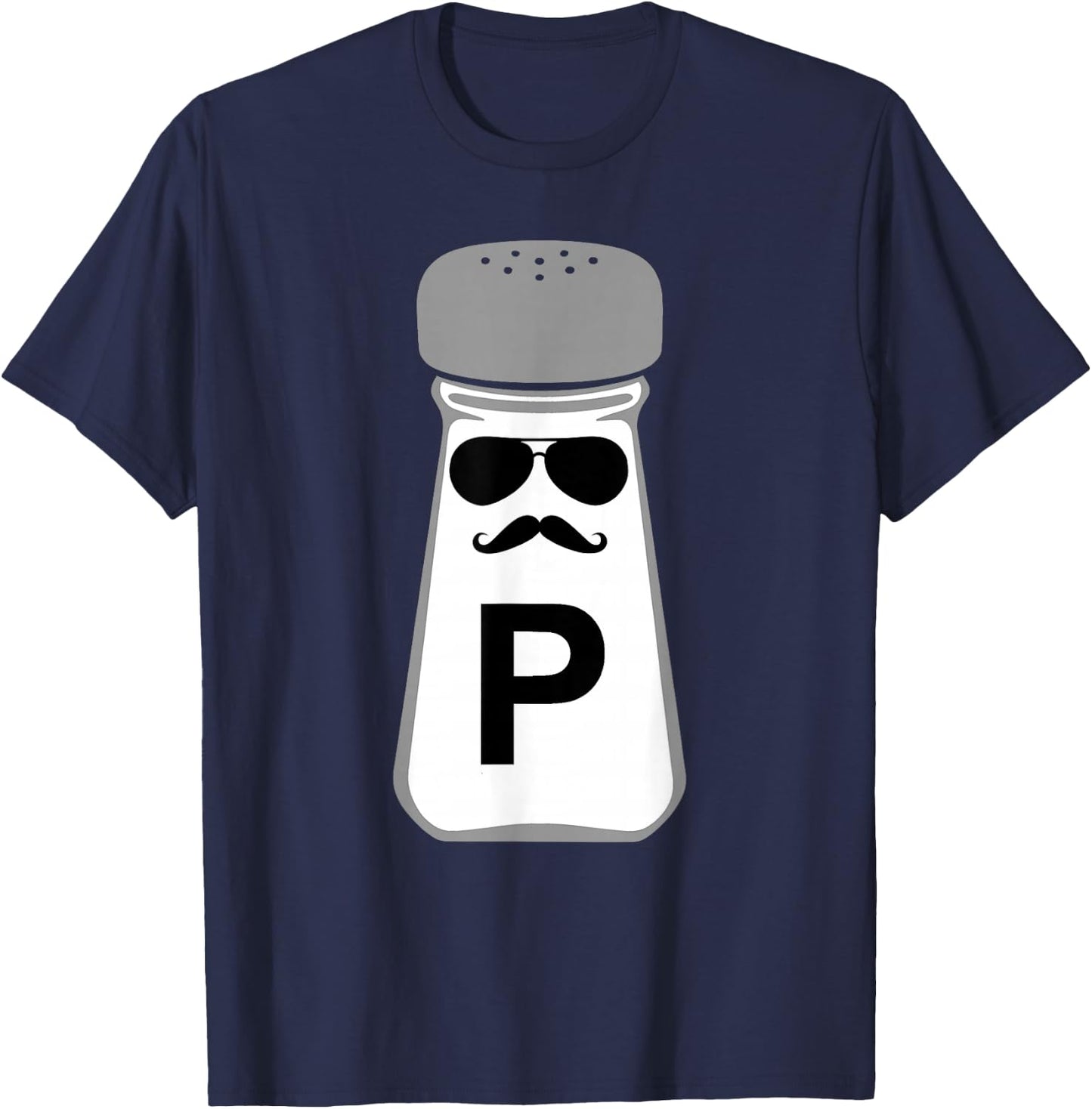 Salt and Pepper Halloween Costume , black T-Shirt - T-Shirt | Navy