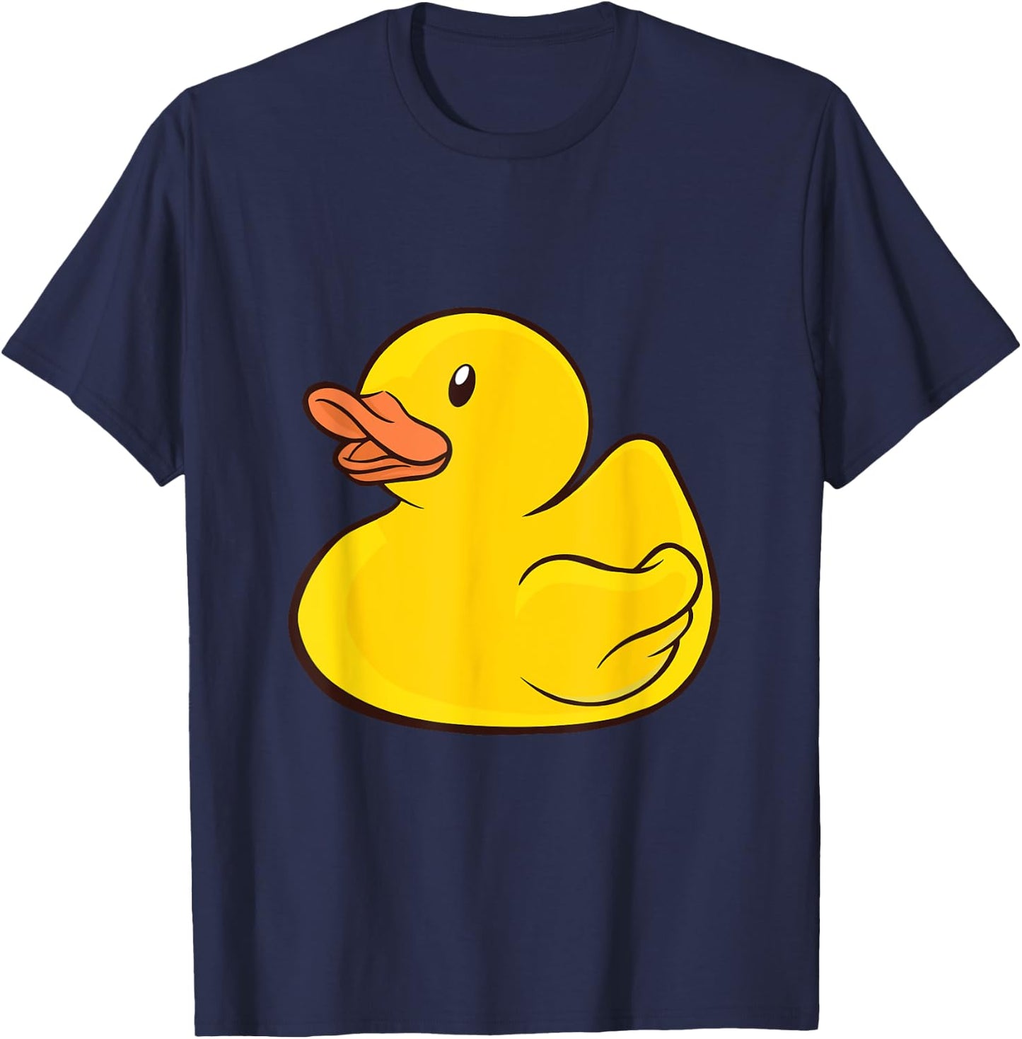 Cute Rubber Duckie Duck Rubber Duck T-Shirt - T-Shirt | Navy