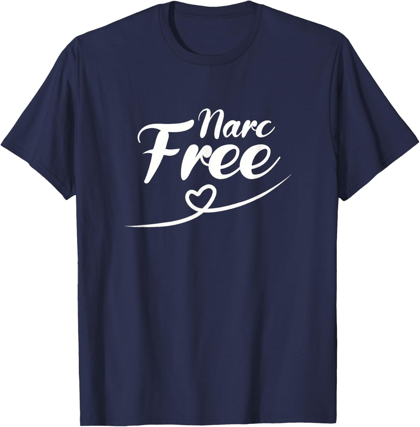 Narc Free Survivors Damen T-Shirt - T-Shirt | Navy