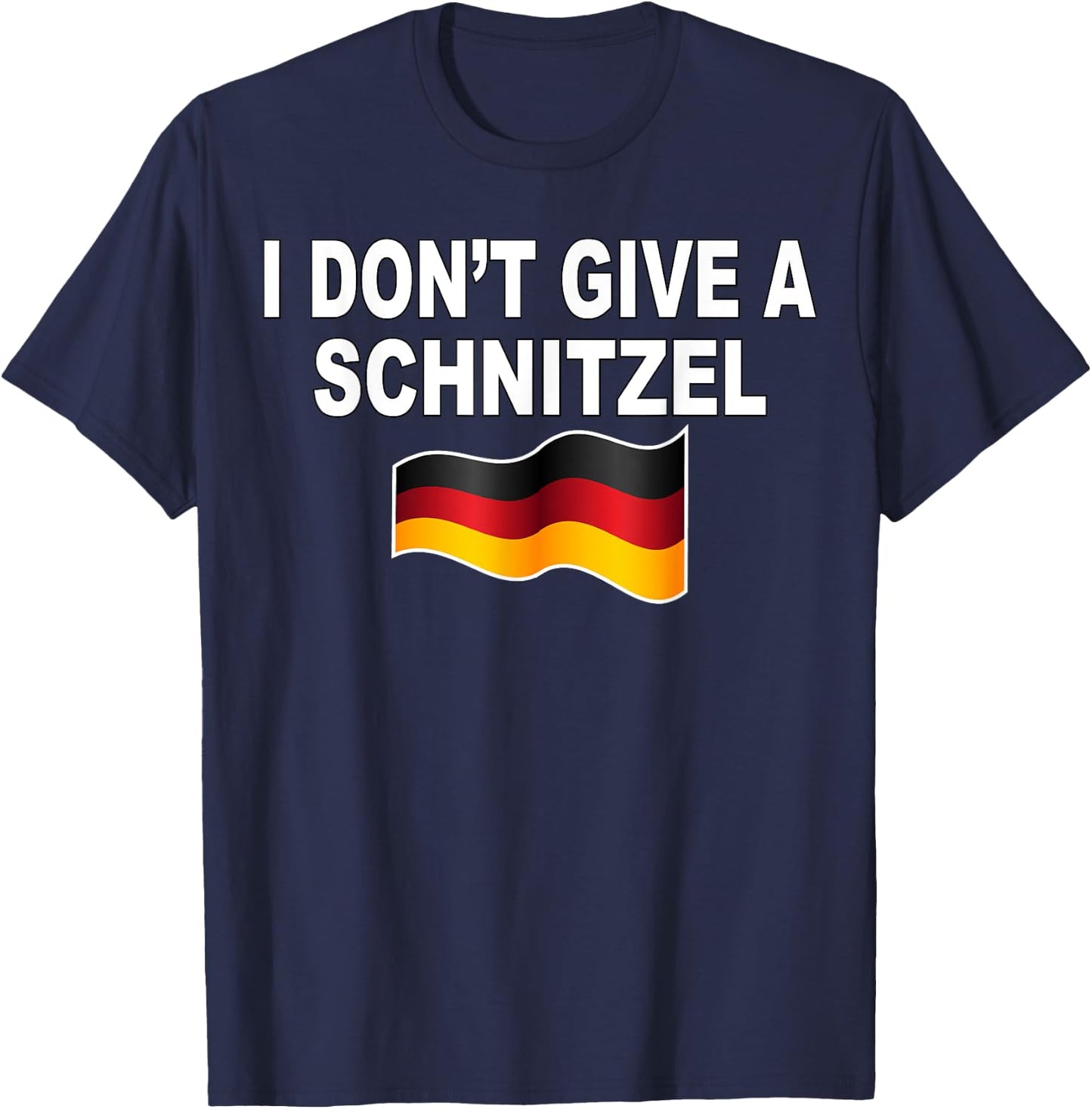 I don’t give a Schnitzel T-Shirt - T-Shirt | Navy
