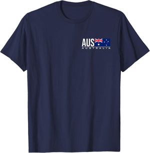 Australiene Flagge Australian Athletics Sports Games Trikot T-Shirt - T-Shirt | Navy