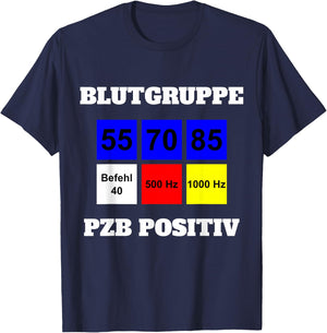 Lokführer Triebfahrzeugführer , black T-Shirt - T-Shirt | Navy
