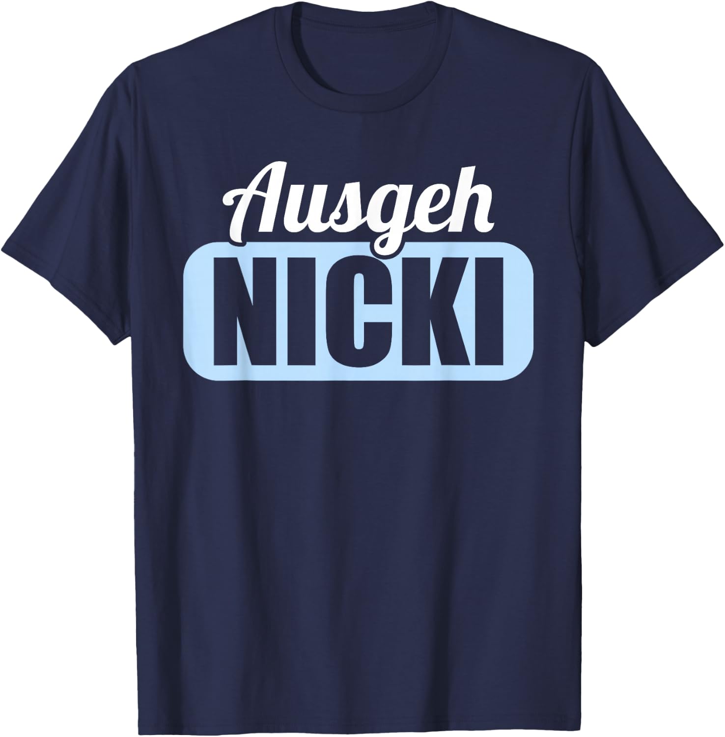 DDR East Germany East Away Nicki Ossi , black T-Shirt - T-Shirt | Navy