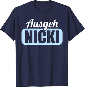 DDR East Germany East Away Nicki Ossi , black T-Shirt - T-Shirt | Navy