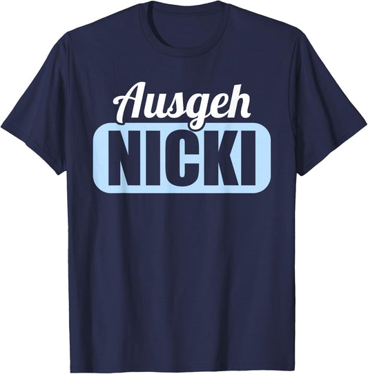 DDR East Germany East Away Nicki Ossi , black T-Shirt - T-Shirt | Navy