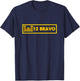 12 Bravo Combat Engineer MOS T-Shirt - T-Shirt | Navy