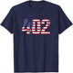 402 Nebraska Area Code T-Shirt - T-Shirt | Navy