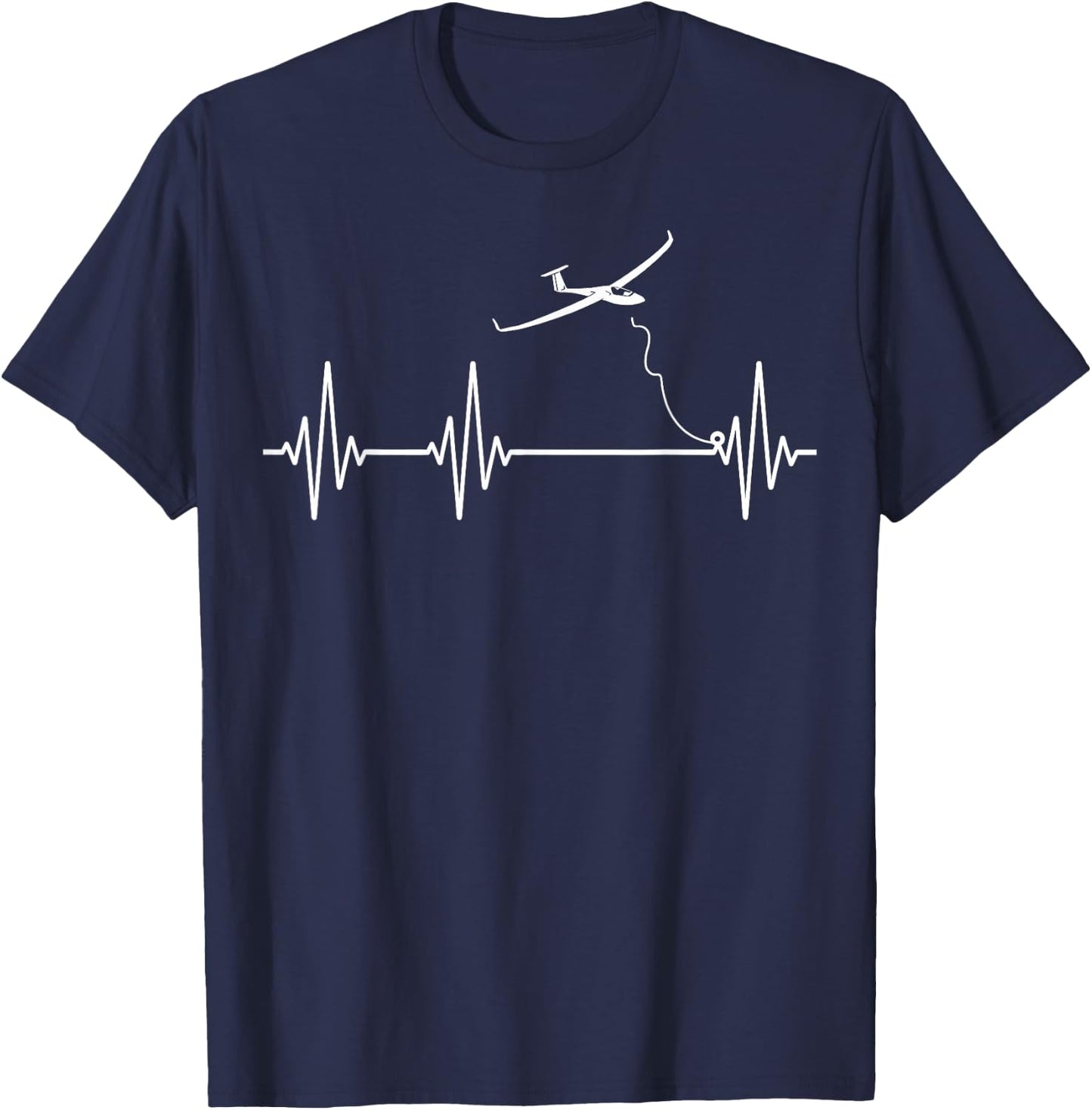 Segelflugpilot Segelflug Segelflieger Fliegen Segelfliegen T-Shirt - T-Shirt | Navy