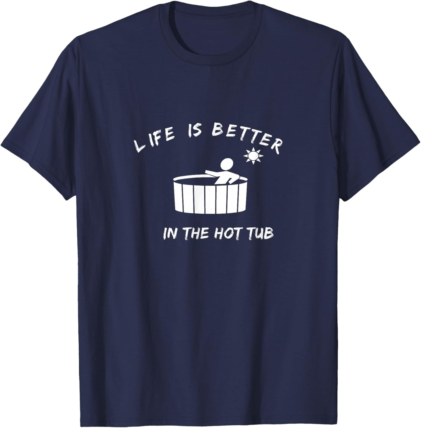 Hot tub T-Shirt - T-Shirt | Navy