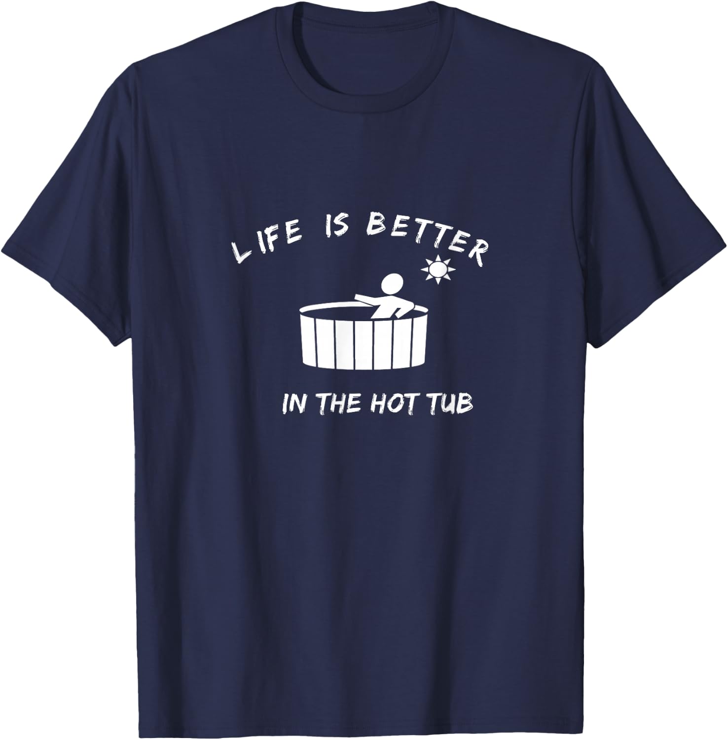 Hot tub T-Shirt - T-Shirt | Navy