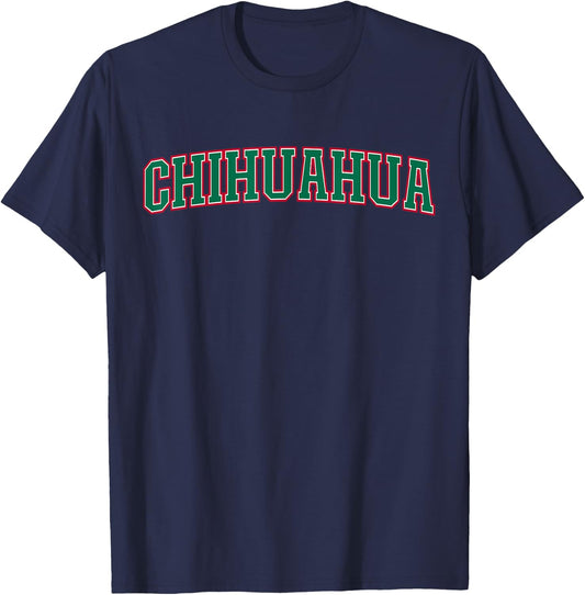 Mexico Chihuahua Mexican Pride Chihuahua T-Shirt - T-Shirt | Navy