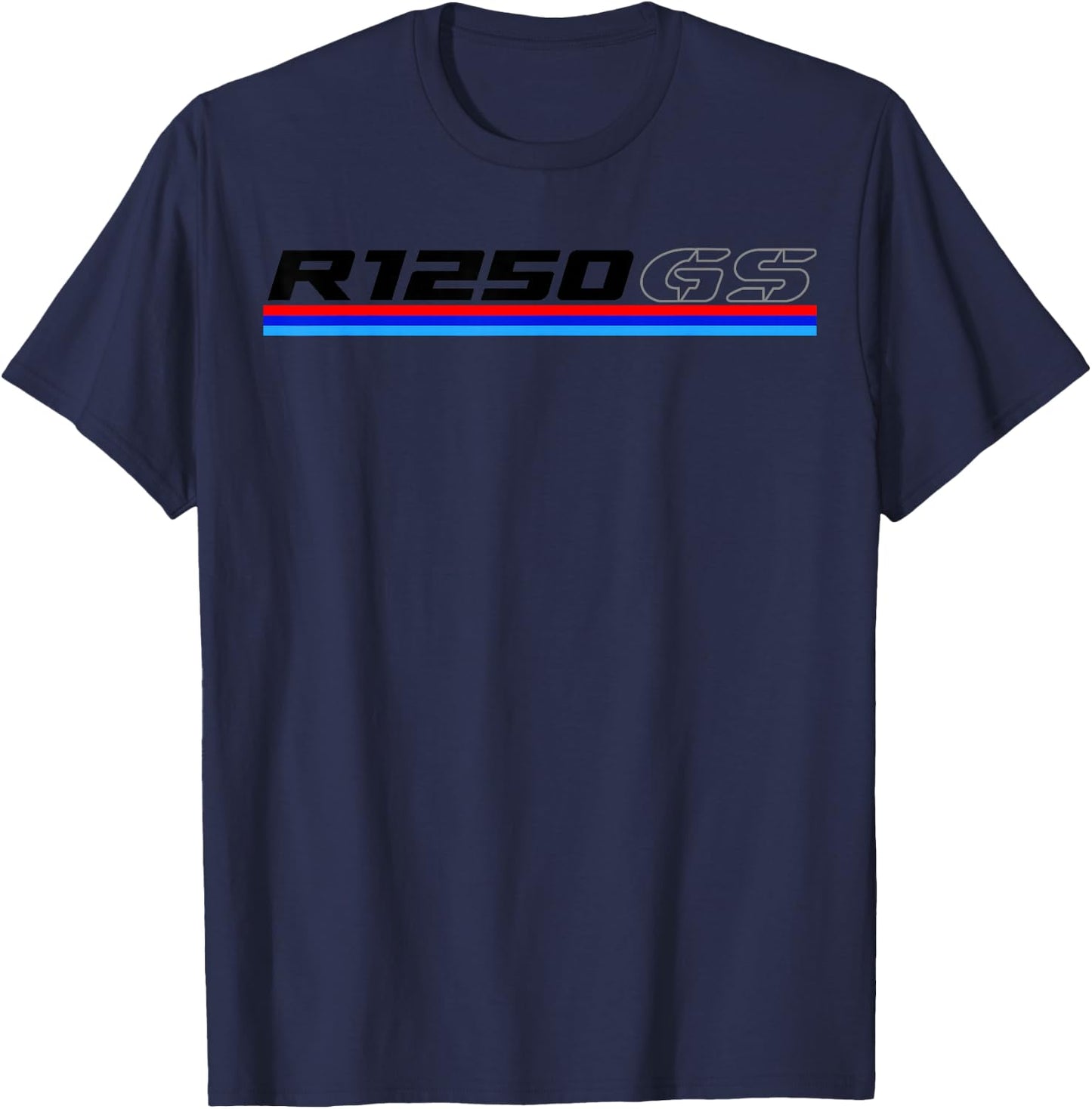 R 1250 GS Adventure Bike Motorrad T-Shirt - T-Shirt | Navy