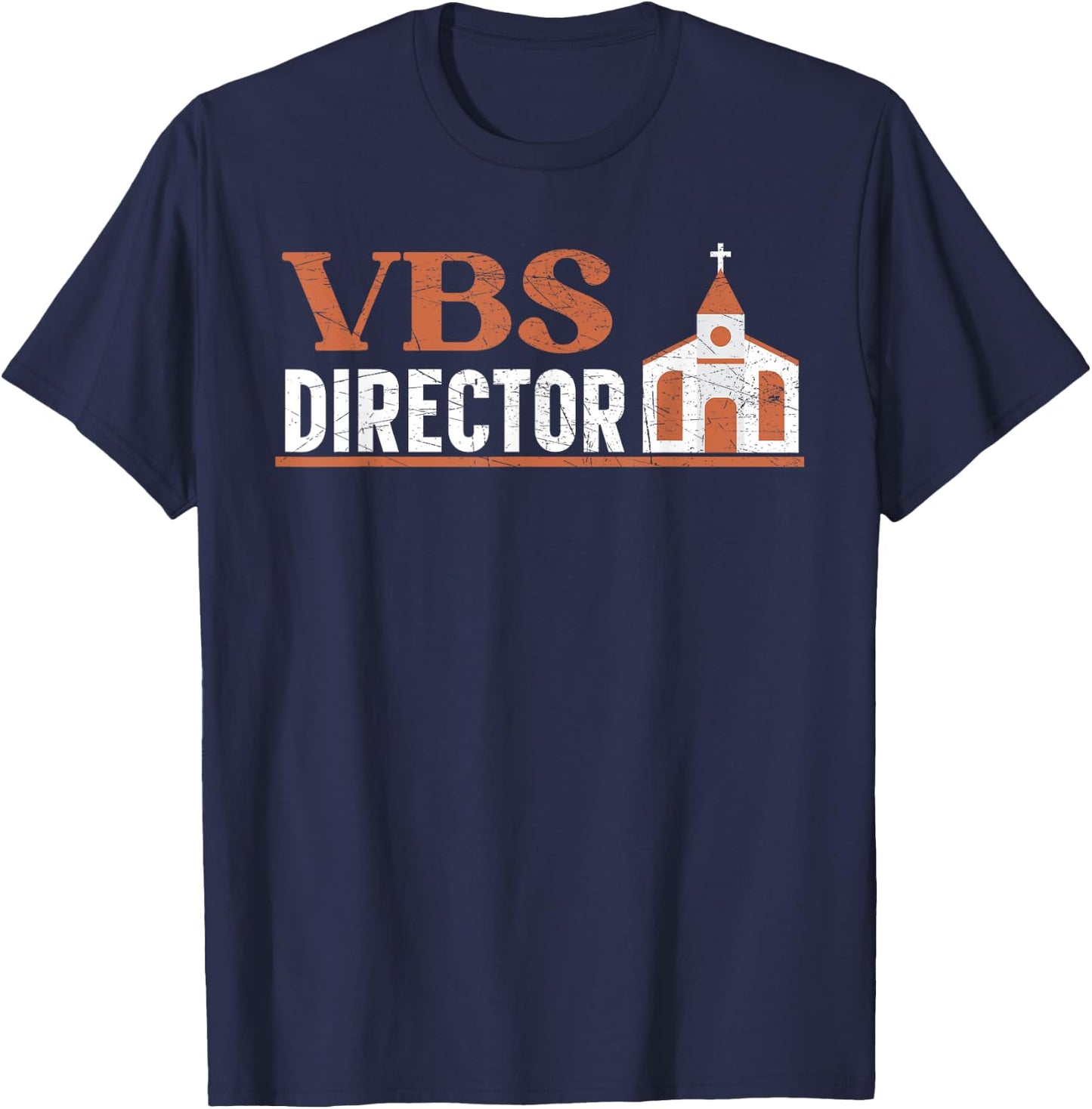 VBS Director Vacation Bible School Christian Teacher T-Shirt - T-Shirt | Navy