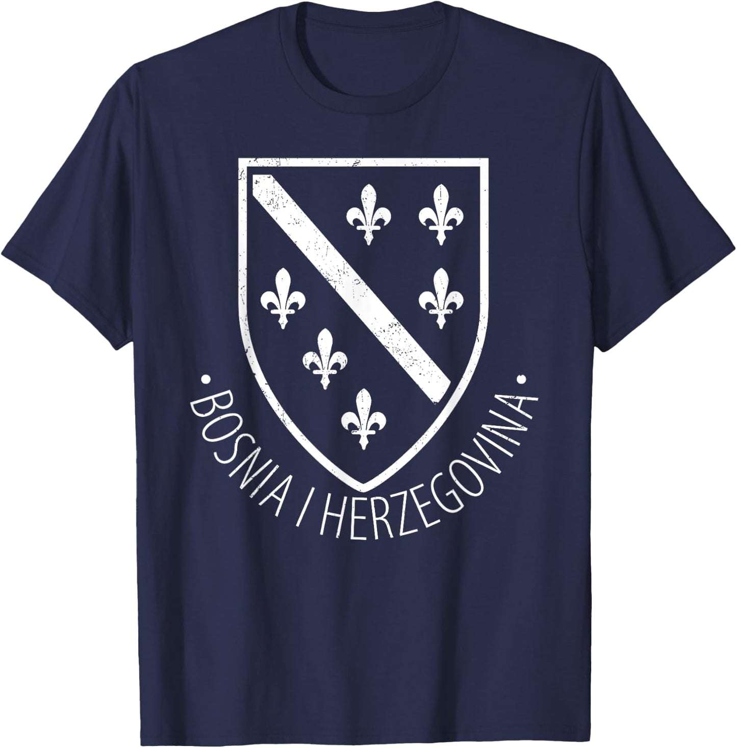 Bosnien Herzegowina bosnisch reisend herzegowinisch national T-Shirt - T-Shirt | Navy
