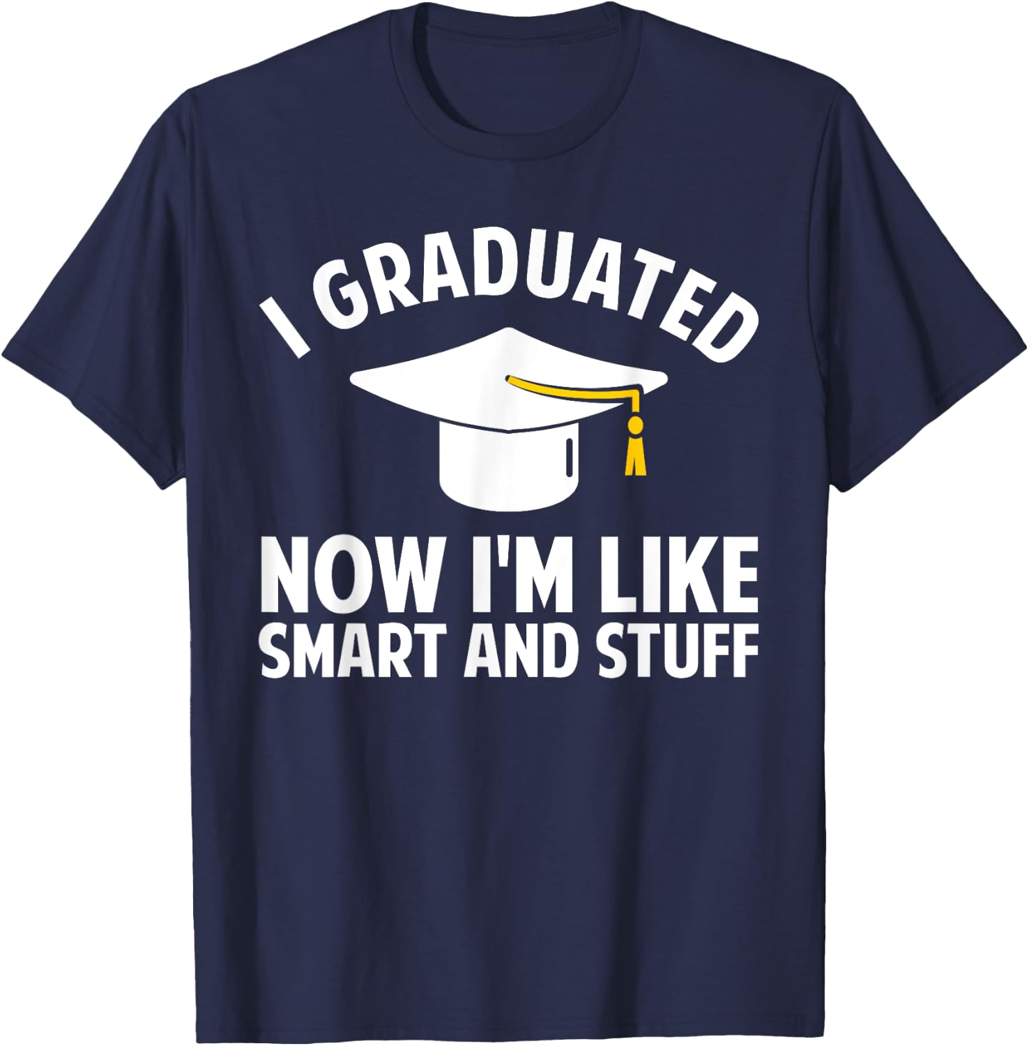 Funny Graduation Art Women Masters Degree Graduate T-Shirt - T-Shirt | Navy