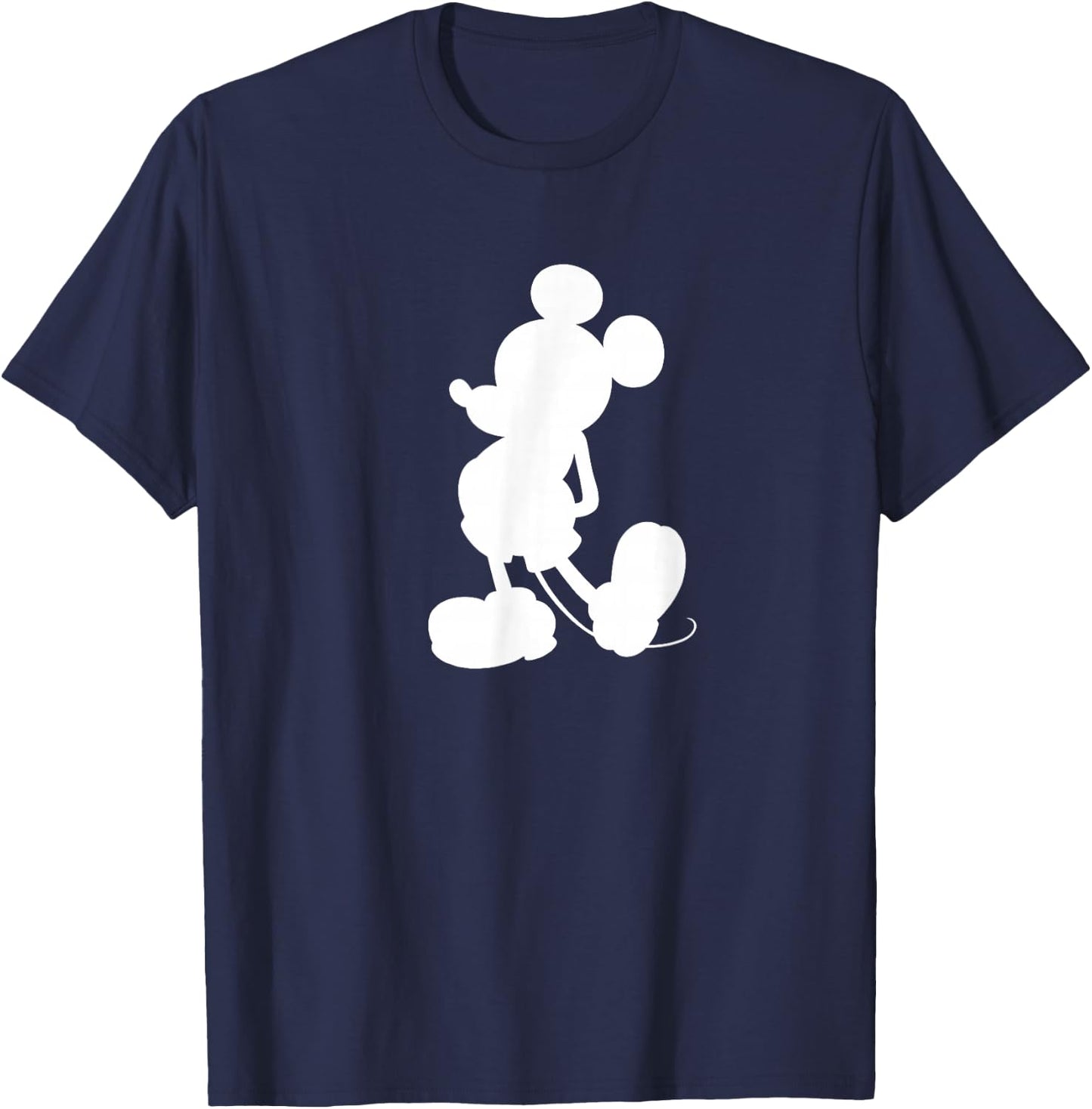 Mickey Mouse Silhouette T-Shirt - T-Shirt | Navy