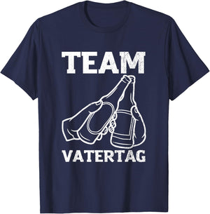 Team Vatertag Herren Bier Männertag T-Shirt - T-Shirt | Navy