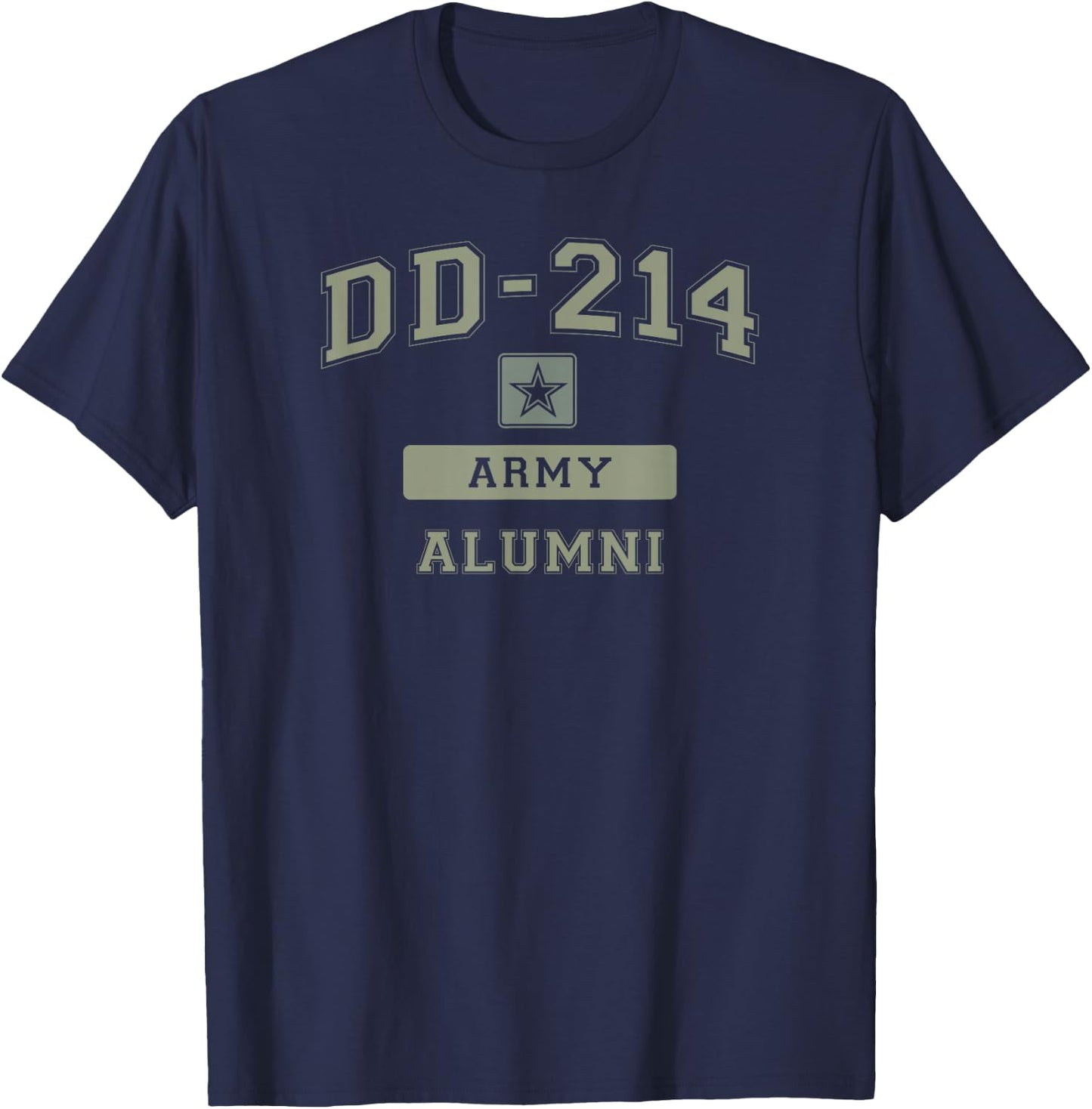 DD-214 US Army Alumni T-Shirt - T-Shirt | Navy