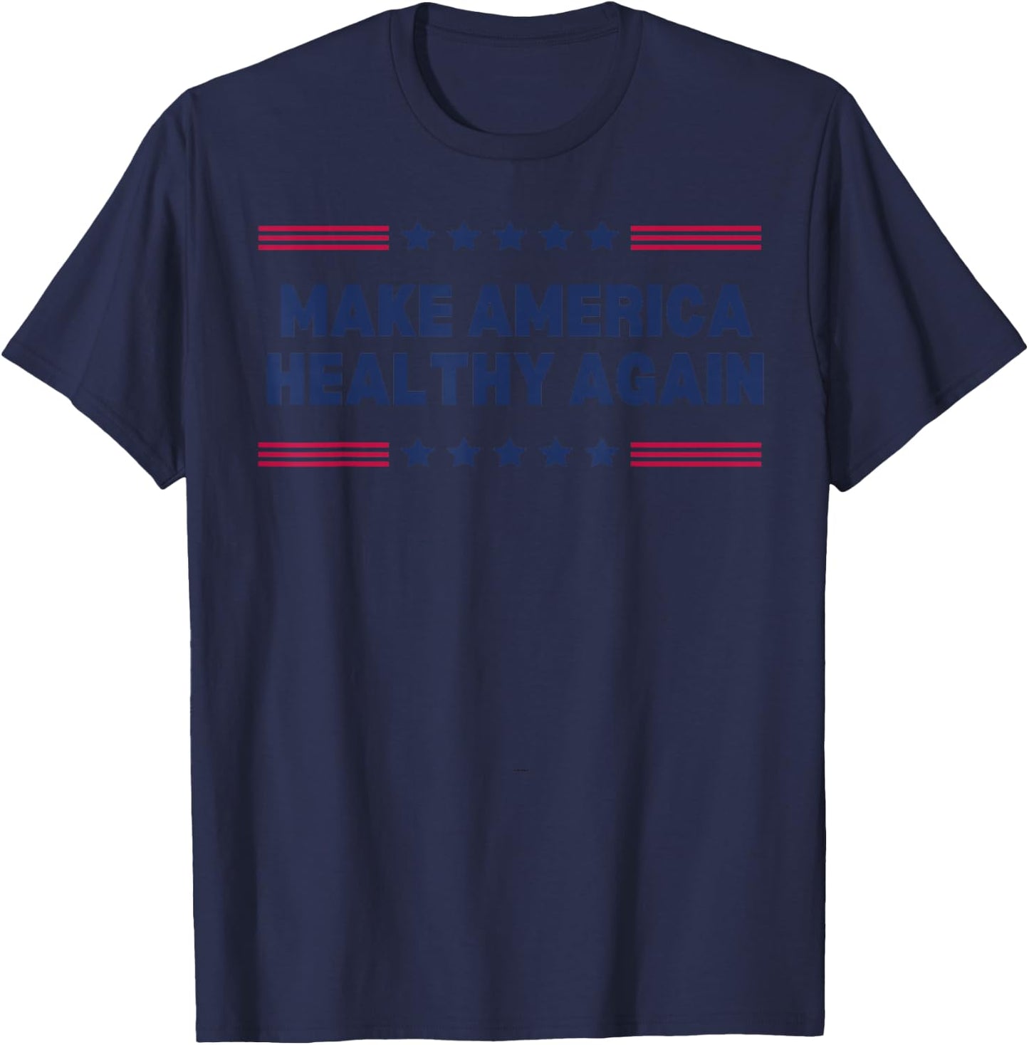 Trump Make America Healthy Again T-Shirt - T-Shirt | Navy