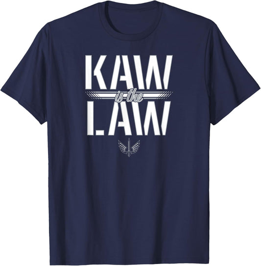 St. Louis Battlehawks - Kaw is The Law - St. Louis Football T-Shirt - T-Shirt | Navy