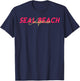 SEAL BEACH California T-Shirt - T-Shirt | Navy