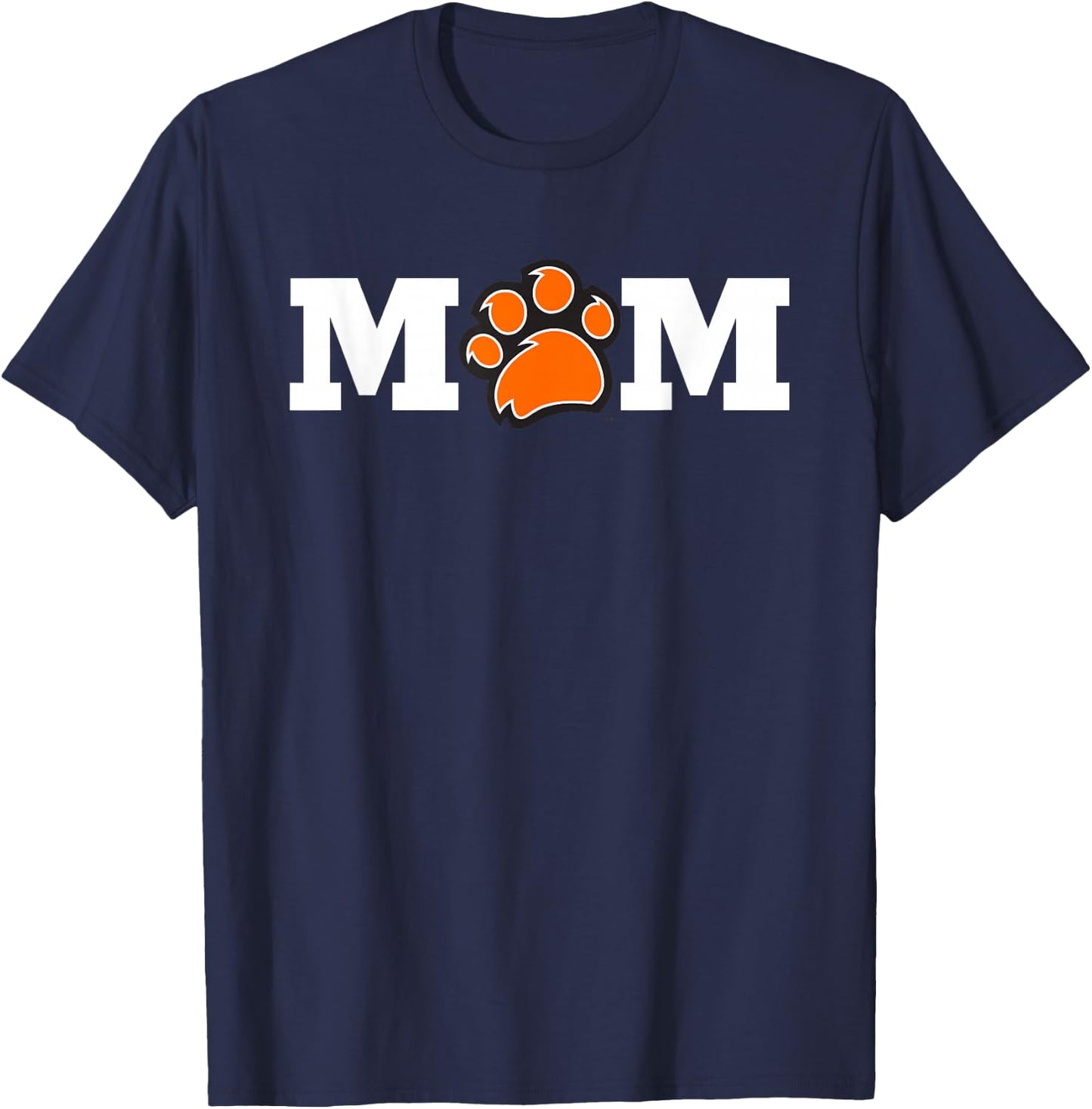 Rochester Institute of Technology Mom Tiger Parent T-Shirt - T-Shirt | Navy