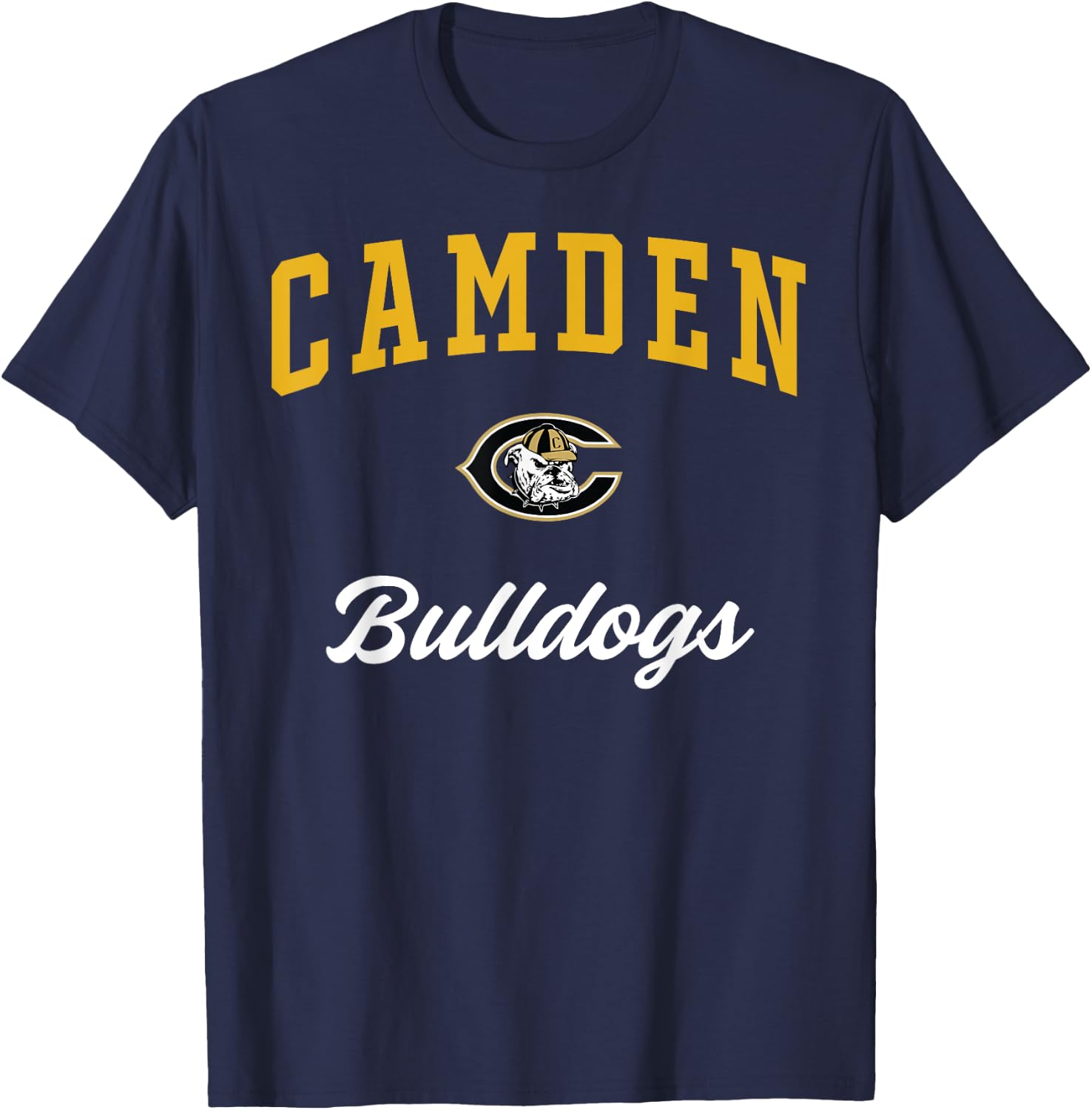 Camden High School Bulldogs T-Shirt - T-Shirt | Navy