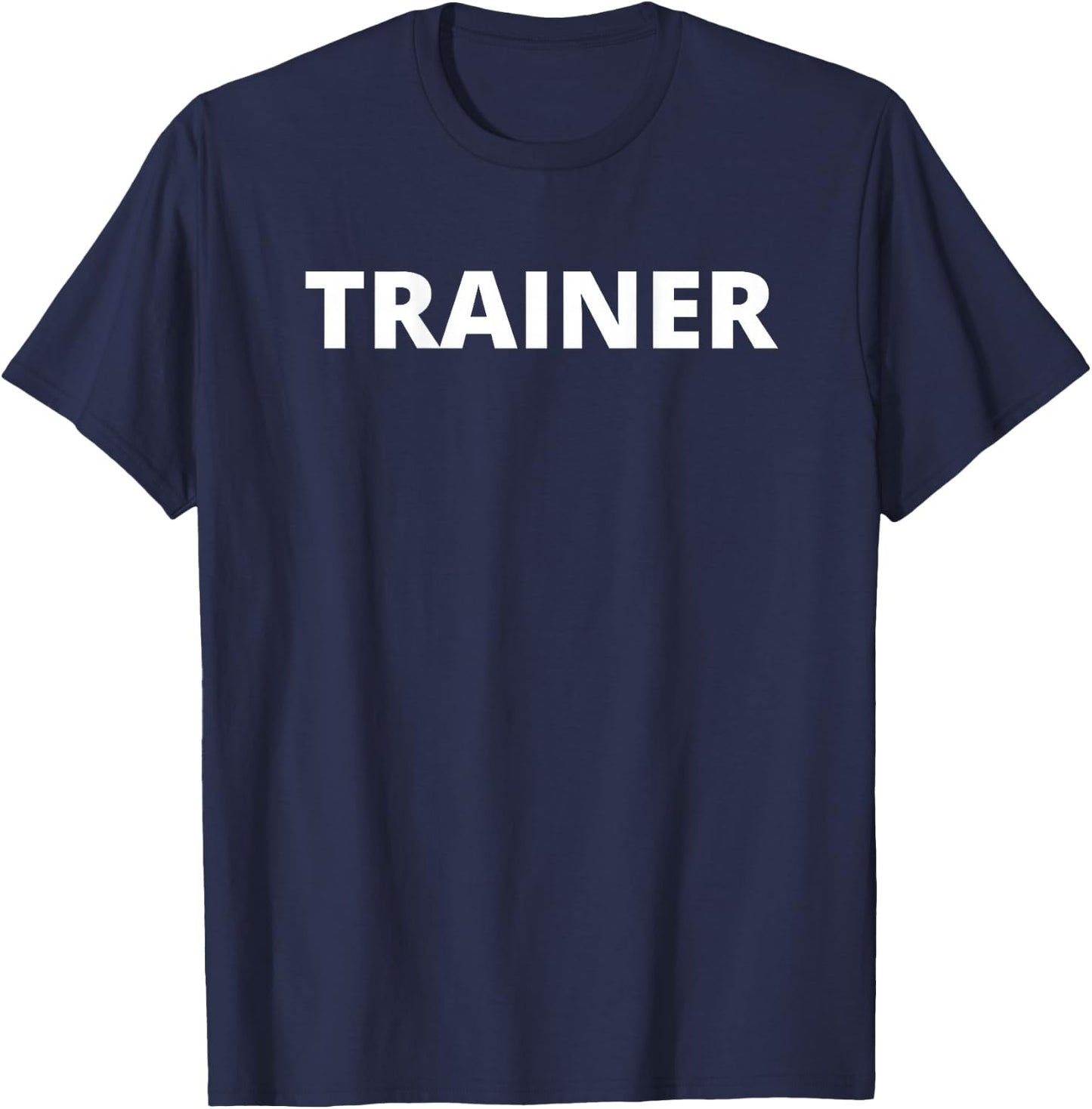 Trainer back , black T-Shirt - T-Shirt | Navy