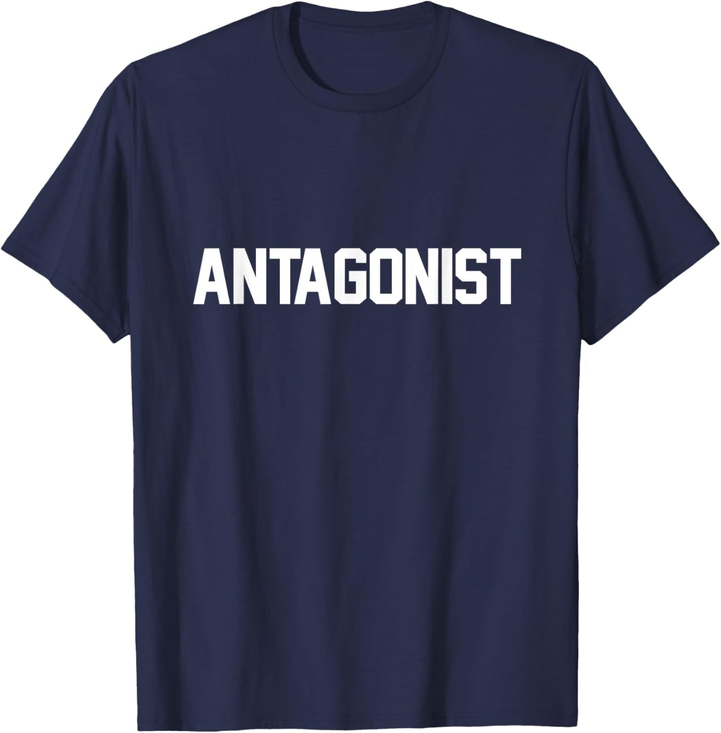 Antagonist Funny English Literature Teacher Costume T Shirt T-Shirt - T-Shirt | Navy