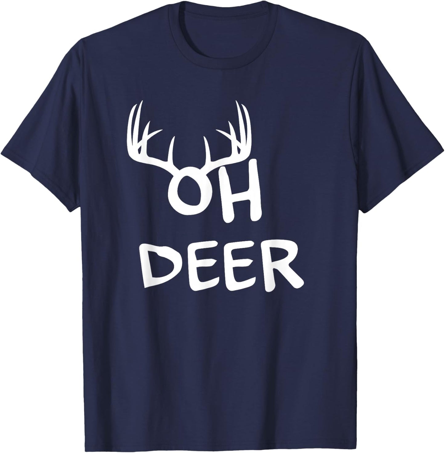 Oh Deer Hunter T-Shirt - T-Shirt | Navy