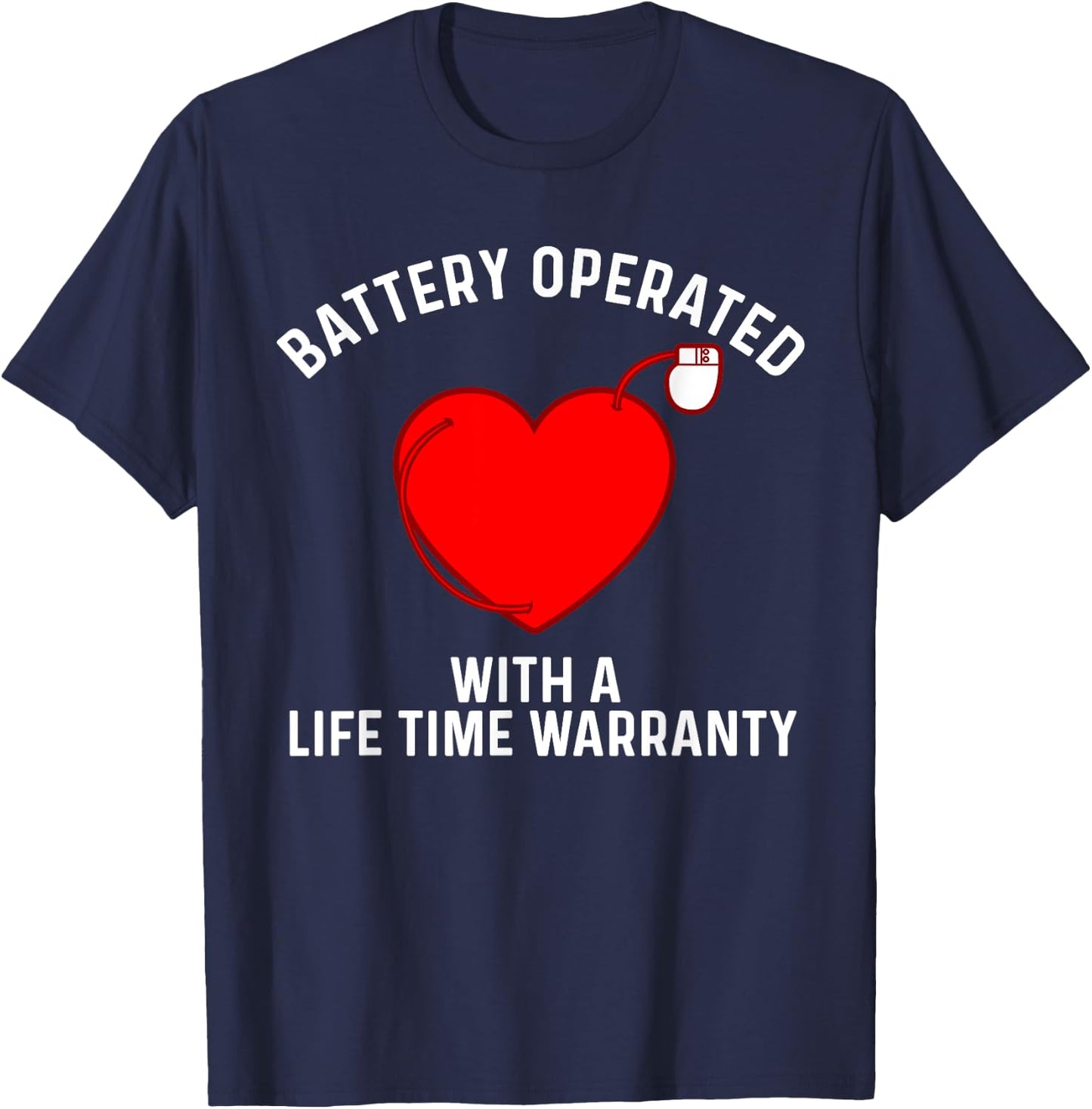 Cool Heart Disease Women CHD Awareness Survivor T-Shirt - T-Shirt | Navy