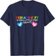 Pediatric Physical Therapist | Every Little Step Counts T-Shirt - T-Shirt | Navy