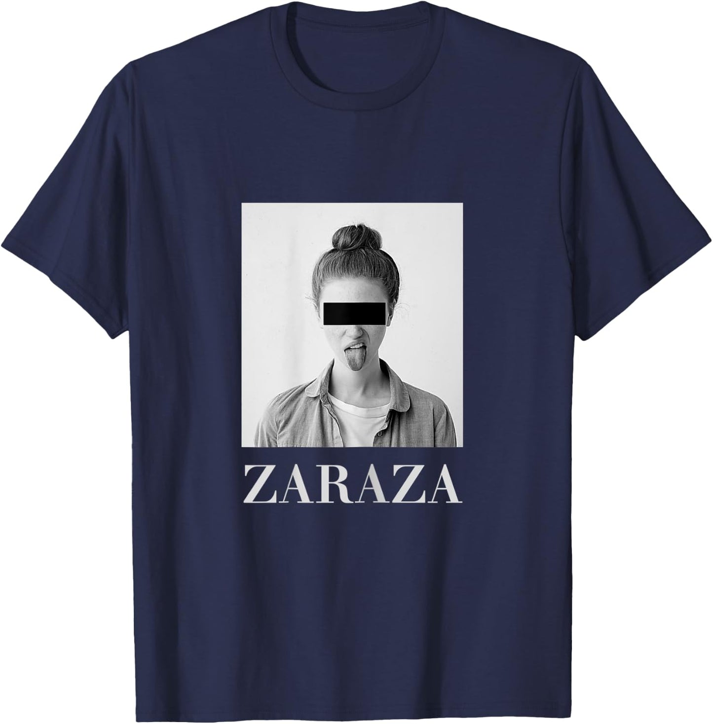 Naughty Girl Zaraza Russian Design Good Girl T-Shirt - T-Shirt | Navy