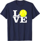Love Tennis Ball T-Shirt - T-Shirt | Navy