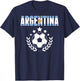 Argentinien Soccer Fans Trikot - Support argentinischer Fußball T-Shirt - T-Shirt | Navy