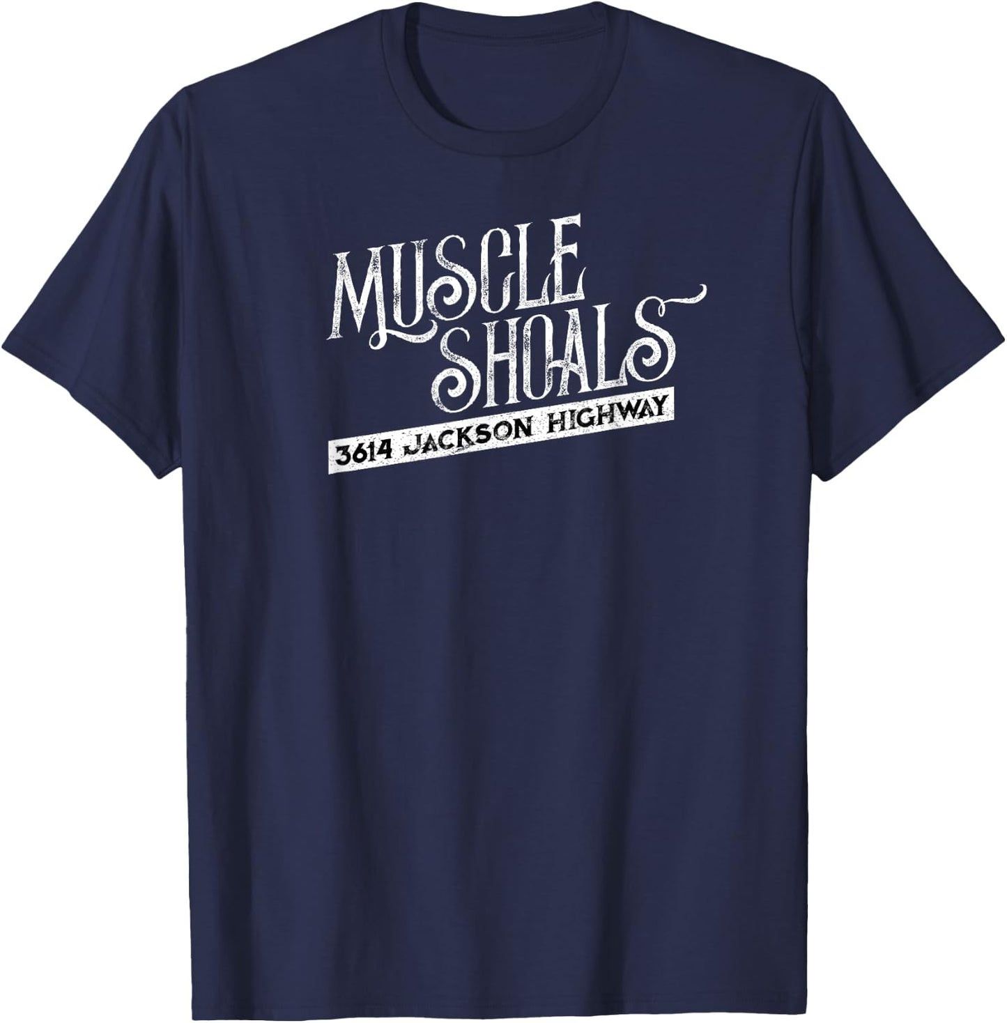 Muscle Shoals AL Apparel For Soul Music Fans T-Shirt - T-Shirt | Navy