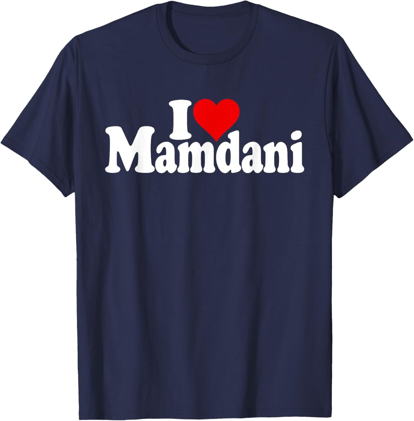 J'adore Heart MAMDANI T-Shirt - T-Shirt | Navy
