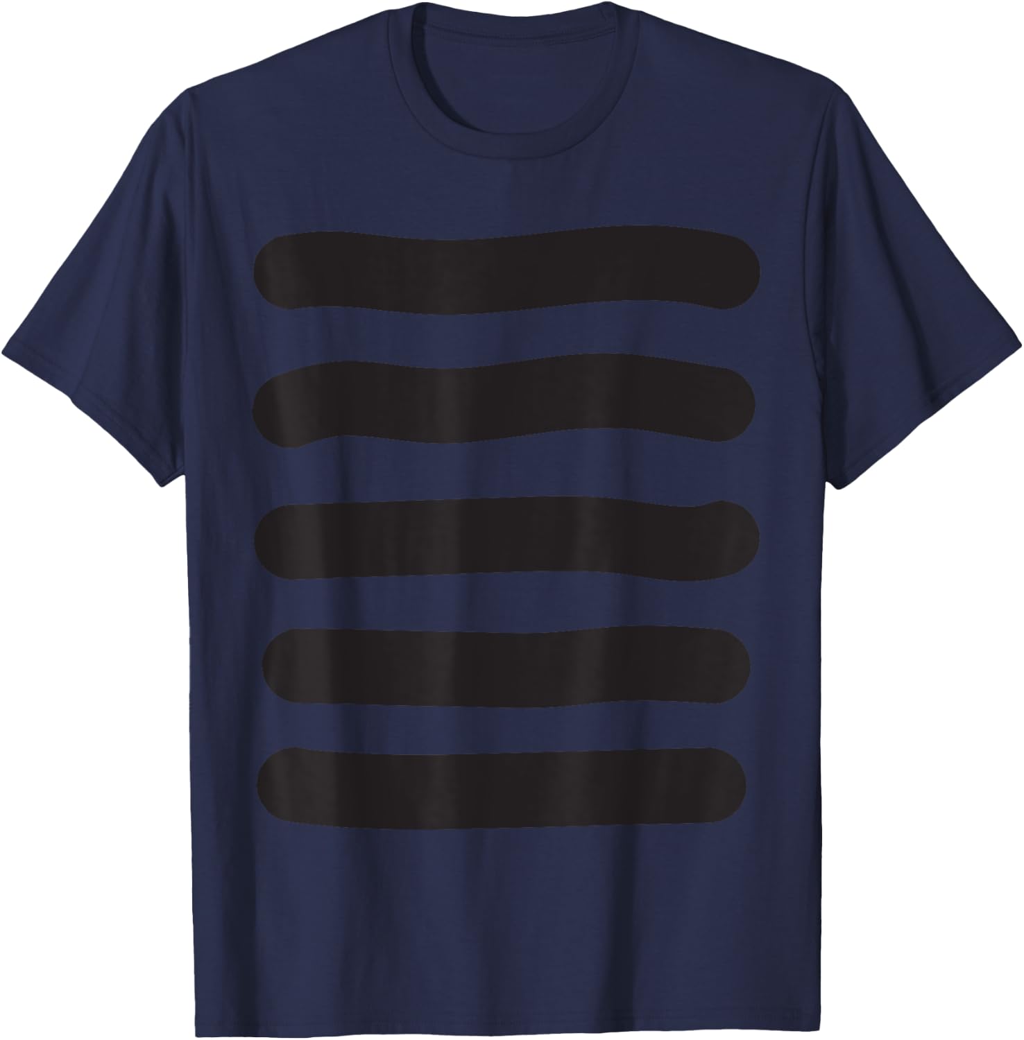 Bee Costume Simple Yellow Striped Funny , yellow T-Shirt - T-Shirt | Navy