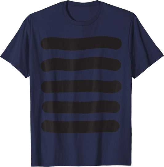 Bee Costume Simple Yellow Striped Funny , yellow T-Shirt - T-Shirt | Navy
