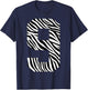 Fun 9th Birthday Zoo Zebra Animal Theme 9 Year Old Kids Boys T-Shirt - T-Shirt | Navy