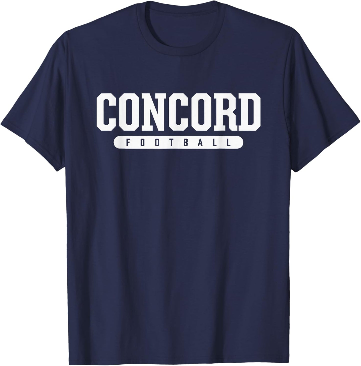Concord High School Football T-Shirt - T-Shirt | Navy