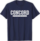 Concord High School Football T-Shirt - T-Shirt | Navy