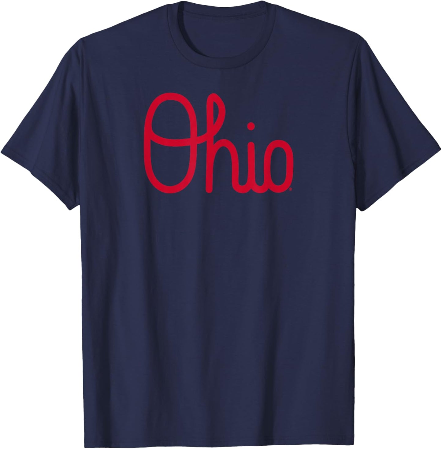 Ohio State: Script - Ohio State Buckeyes T-Shirt - T-Shirt | Navy