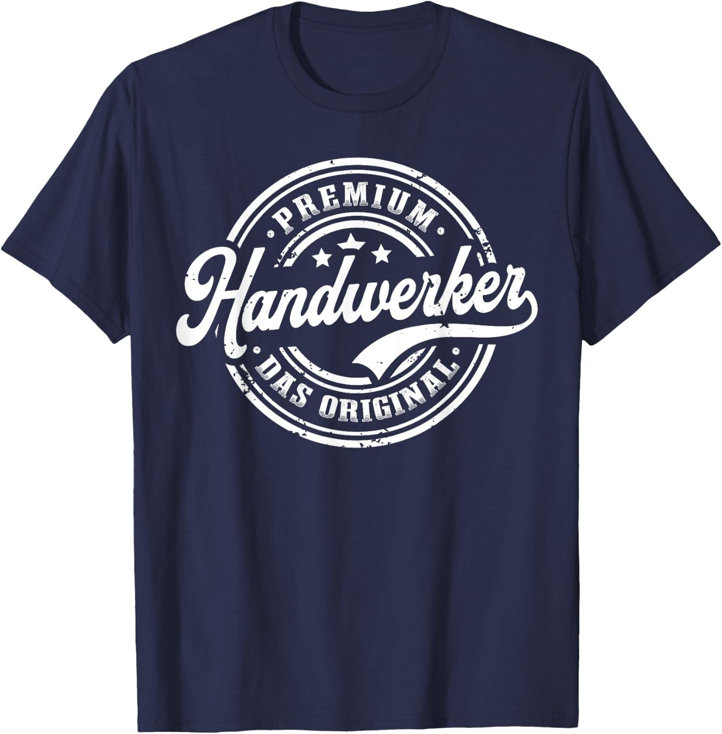 Craftsman Humour Original Funny DIY T-Shirt - T-Shirt | Navy