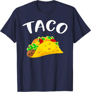 Taco Mom Burrito Taco Taquito Matching Family T-Shirt - T-Shirt | Navy