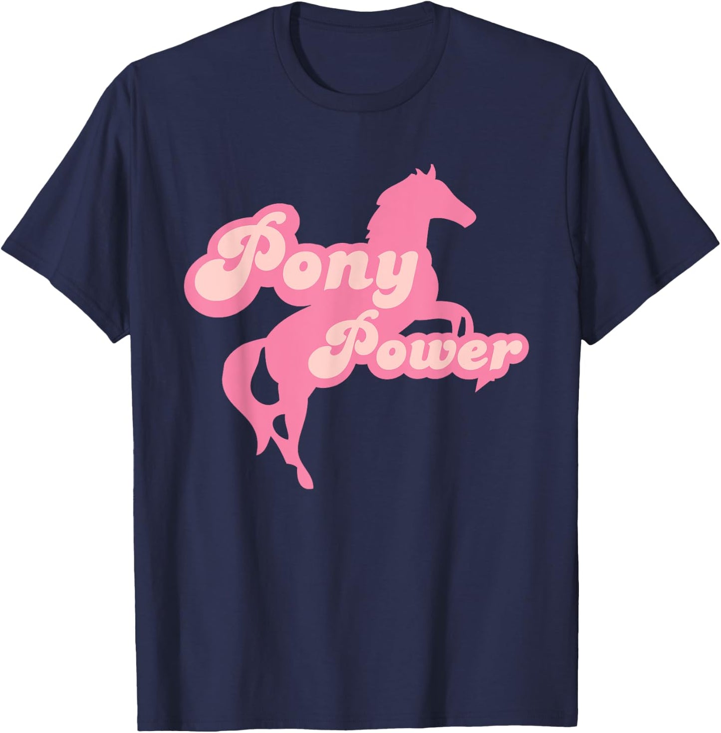 Pony Power T-Shirt - T-Shirt | Navy