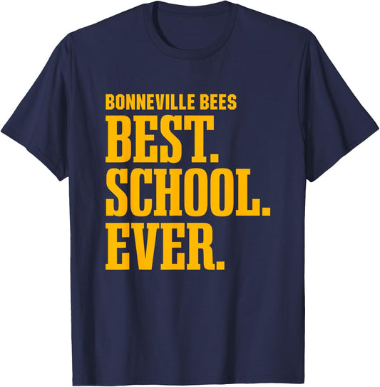 Bonneville Bees Best Ever HS T-Shirt - T-Shirt | Navy
