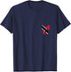 Trinidad & Tobago Coquette Bow Girl Pride Trinidadian Flag T-Shirt - T-Shirt | Navy